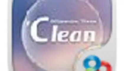 Clean GO Launcher Theme