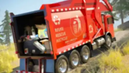 Offroad Truck Simulator - Garbage Truck Game