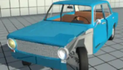 Simple Car Crash Physics Sim