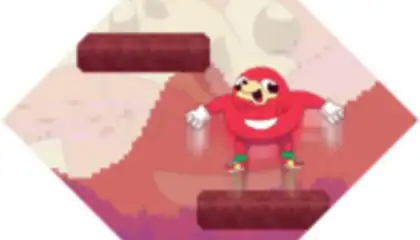 Jumping Ugandan Knuckles