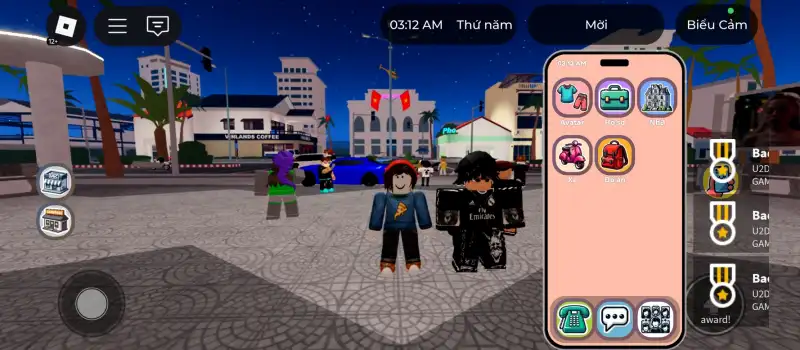 Screenshot of Roblox VN
